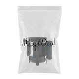 Max Stanchion Queue Barrier Extended Retractable Belt 2m Black