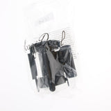 Max Stanchion Queue Barrier Extended Retractable Belt 2m Black