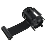 Max Stanchion Queue Barrier Extended Retractable Belt 2m Black