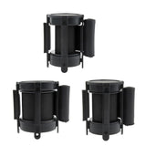 Max Stanchion Queue Barrier Extended Retractable Belt 2m Black