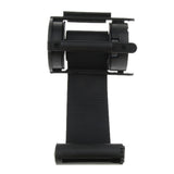 Max Stanchion Queue Barrier Extended Retractable Belt 2m Black