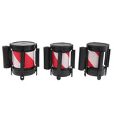 Max Stanchion Queue Barrier Extended Retractable Belt 2m White Red Stripes
