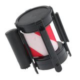 Max Stanchion Queue Barrier Extended Retractable Belt 2m White Red Stripes
