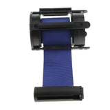 Max Stanchion Queue Barrier Crowd Control Retractable Blue