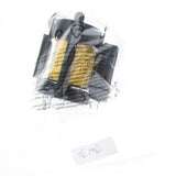 Max Stanchion Queue Barrier Crowd Control Retractable Yellow