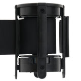 Maxbell Stanchion Queue Barrier Crowd Control Retractable Black