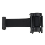 Maxbell Stanchion Queue Barrier Crowd Control Retractable Black