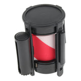 Maxbell Stanchion Queue Barrier Crowd Control Retractable Red and White