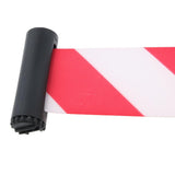 Maxbell Stanchion Queue Barrier Crowd Control Retractable Red and White