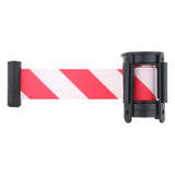 Maxbell Stanchion Queue Barrier Crowd Control Retractable Red and White