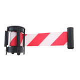 Maxbell Stanchion Queue Barrier Crowd Control Retractable Red and White