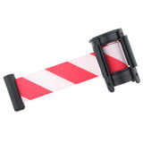 Maxbell Stanchion Queue Barrier Crowd Control Retractable Red and White