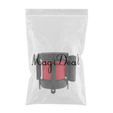 Maxbell 5m Retractable Stanchion Belt Crowd Queue Control Barrier Mounted Accessory Red