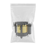 Maxbell 5m Retractable Stanchion Belt Crowd Queue Control Barrier Mounted Accessory Yellow