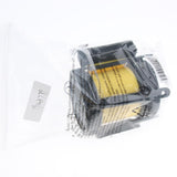 Maxbell 5m Retractable Stanchion Belt Crowd Queue Control Barrier Mounted Accessory Yellow