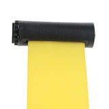 Maxbell 5m Retractable Stanchion Belt Crowd Queue Control Barrier Mounted Accessory Yellow