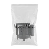 Maxbell 5m Retractable Stanchion Belt Crowd Queue Control Barrier Mounted Accessory Black