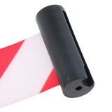 Maxbell 5m Retractable Stanchion Belt Crowd Queue Control Barrier Mounted Accessory Red and White