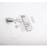 Maxbell Rope Barrier End Stopper Cord End Caps with Hook 2.5cm Silver/Gold  Silver