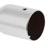 Maxbell Rope Barrier End Stopper Cord End Caps with Hook 2.5cm Silver/Gold  Silver