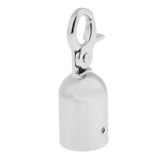 Maxbell Rope Barrier End Stopper Cord End Caps with Hook 2.5cm Silver/Gold  Silver