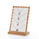 Max Maxb Jewelry Necklace Pendant Display Stand Rack Holder Hanger Organizer White