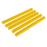 Max Maxb 5Pcs Round Sealing Wax Stick Seal Stamp Glue for Wedding Party Tools Yellow