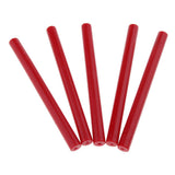 Max Maxb 5Pcs Round Sealing Wax Stick Seal Stamp Glue for Wedding Party Tools Red