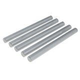 Max Maxb 5Pcs Round Sealing Wax Stick Seal Stamp Glue for Wedding Party Tools Silver