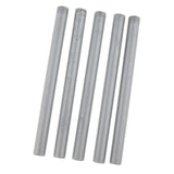 Max Maxb 5Pcs Round Sealing Wax Stick Seal Stamp Glue for Wedding Party Tools Silver