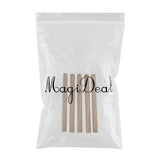 Max Maxb 5Pcs Round Sealing Wax Stick Seal Stamp Glue for Wedding Party Tools Golden