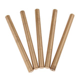 Max Maxb 5Pcs Round Sealing Wax Stick Seal Stamp Glue for Wedding Party Tools Golden