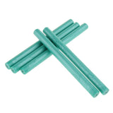 Max Maxb 5Pcs Round Sealing Wax Stick Seal Stamp Glue for Wedding Party Tools Cyan