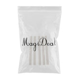 Max Maxb 5Pcs Round Sealing Wax Stick Seal Stamp Glue for Wedding Party Tools White