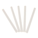 Max Maxb 5Pcs Round Sealing Wax Stick Seal Stamp Glue for Wedding Party Tools White