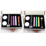 Maxbell Vintage Classic Wedding Empty Paper Gift Box for Wax Seal Stamp Kit Set E