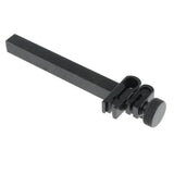 Maxbell 10cm Height Ruler Extension Rod Dial Test Indicator Holder with 8mm Clamp
