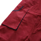 Maxbell Unisex Workwear Coverall Work Bib Overall Uniform Pants Tousers XXL Red