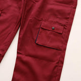 Maxbell Unisex Workwear Coverall Work Bib Overall Uniform Pants Tousers XXL Red