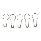 Maxbell 1000 Pcs Metal Calabash Shape Gourd Pear Bulb Safety Pin Tag Fastener Bronze