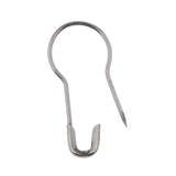 Maxbell 1000 Pcs Metal Calabash Shape Gourd Pear Bulb Safety Pin Tag Fastener Black