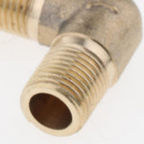 Maxbell Brass Male Elbow Adapter Connector 1/2'' 1/4'' 1/8'' 3/8'' Thread Fittings A