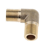 Maxbell Brass Male Elbow Adapter Connector 1/2'' 1/4'' 1/8'' 3/8'' Thread Fittings A