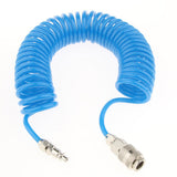 Max Pneumatic Air Blow Dust Air Hose Gun Kit with Joint and Nozzle 4×6 mm Blue