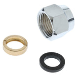 Maxbell 12/13/14mm Flare Nut Brass Pipe Fitting NPT Copper Air Water Line Fuel Gas A