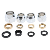 Maxbell 12/13/14mm Flare Nut Brass Pipe Fitting NPT Copper Air Water Line Fuel Gas A