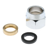 Maxbell 12/13/14mm Flare Nut Brass Pipe Fitting NPT Copper Air Water Line Fuel Gas A