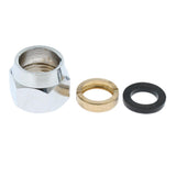 Maxbell 12/13/14mm Flare Nut Brass Pipe Fitting NPT Copper Air Water Line Fuel Gas A