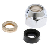 Maxbell 12/13/14mm Flare Nut Brass Pipe Fitting NPT Copper Air Water Line Fuel Gas D