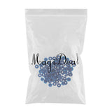 Maxbell Plastic Hinge hole Cover Caps for Home Furniture Decoration Blue